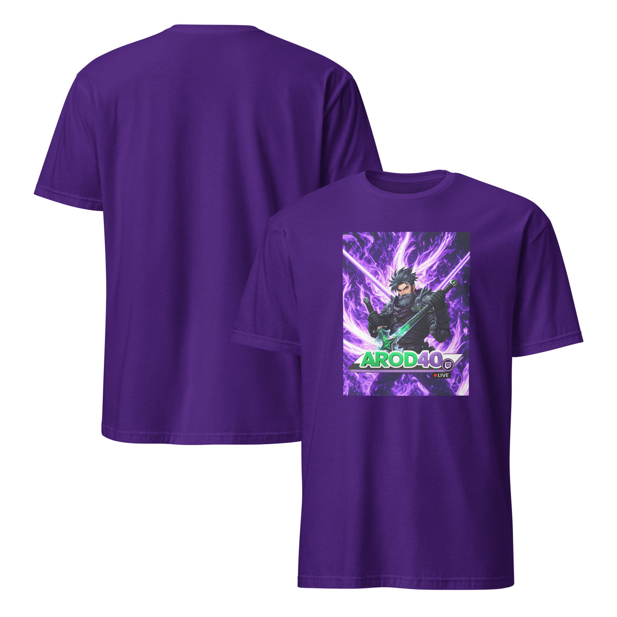 Purple AROD40 T-shirt