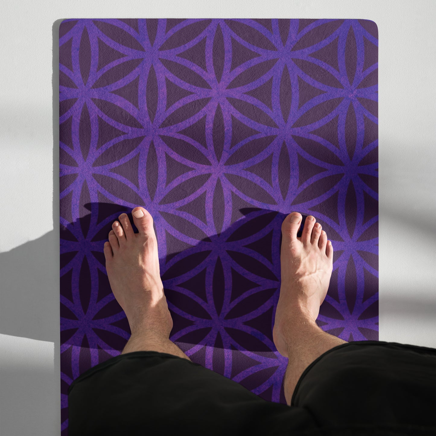 Flower Of Life Yoga Mat
