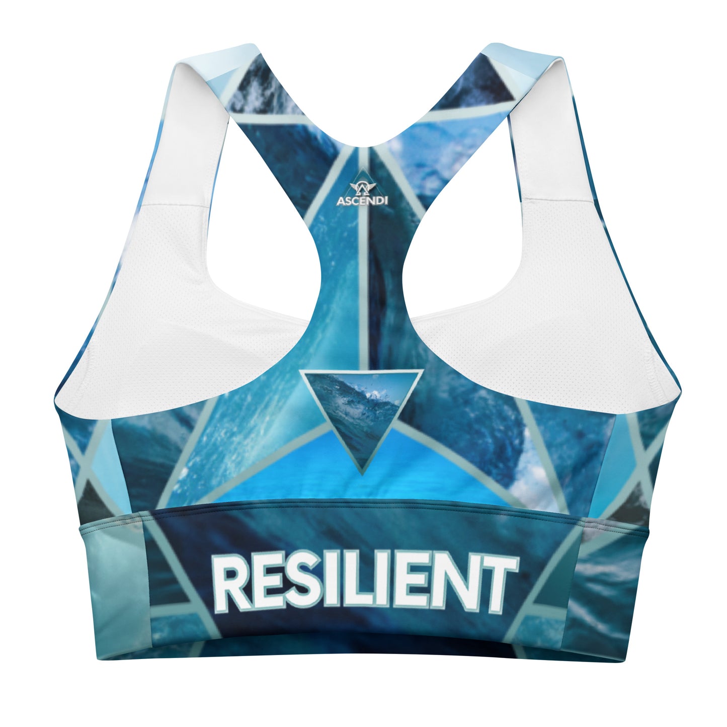 I Am Resilient (Water)- Sports Bra