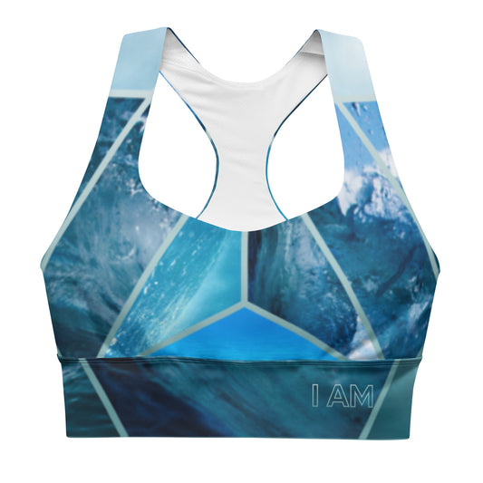 I Am Resilient (Water)- Sports Bra