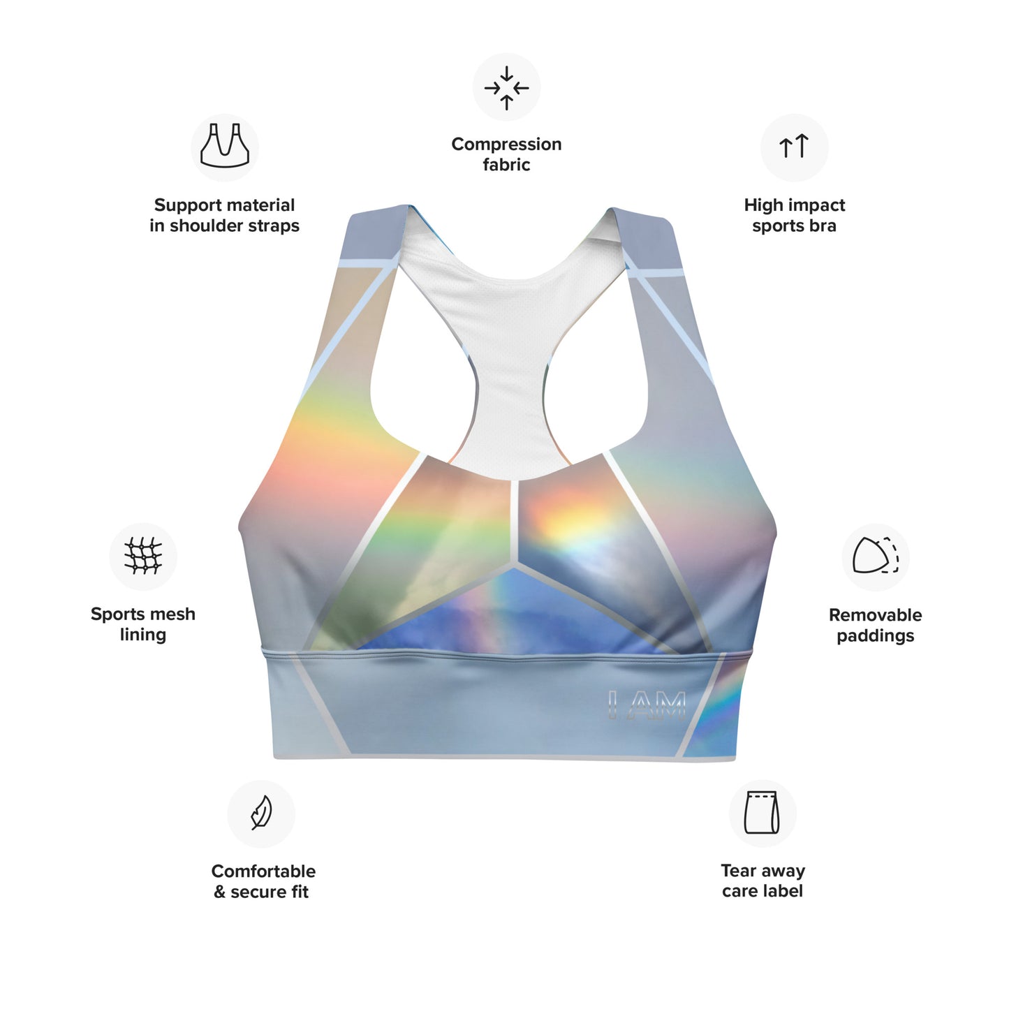 I Am inspired (Air)- Sports Bra