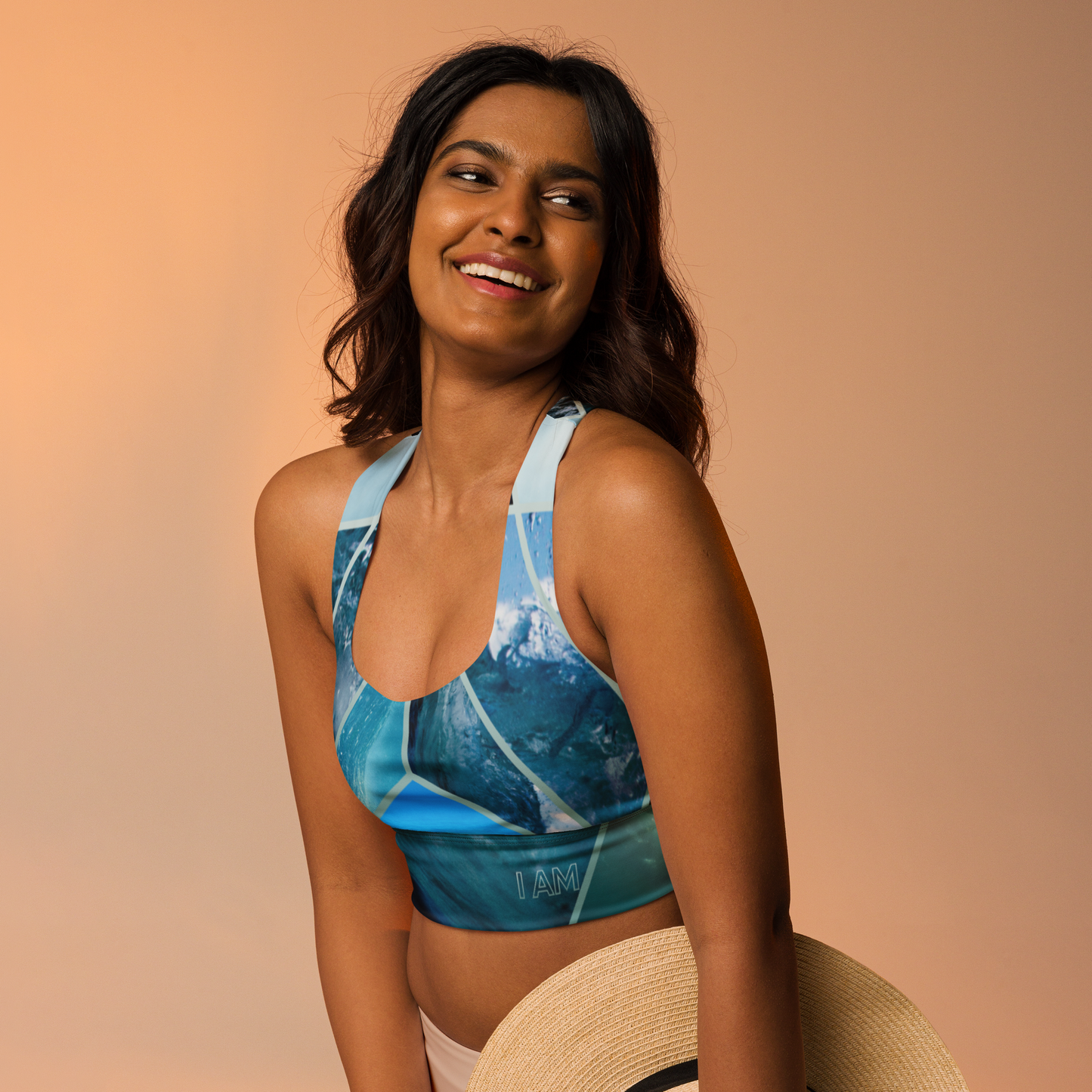 I Am Resilient (Water)- Sports Bra